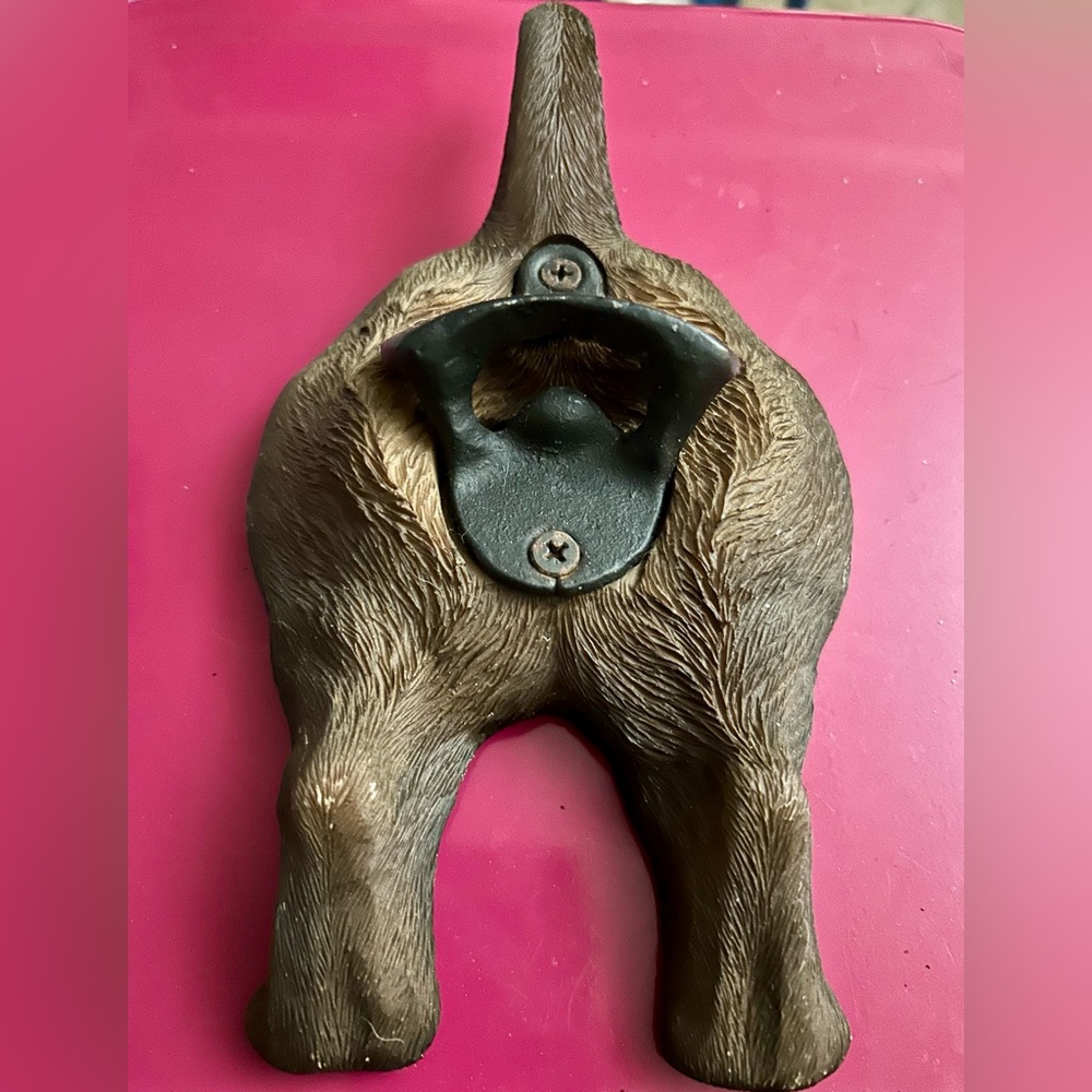 Dog Tail Wall Bottle Opener
